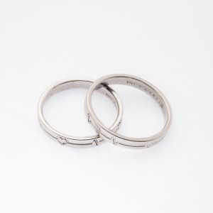 ALIANÇA AÇO QUADRADA 3.M.M BATIMENTO RETA POR DENTRO