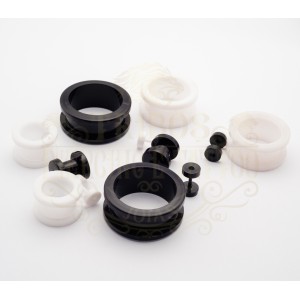 ALARGADORES ACRÍLICO COM BORDA