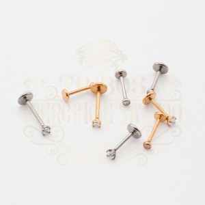 PIERCING LABRET PONTO DE LUZ 0.8