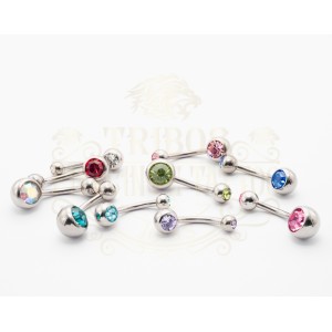 PIERCING UMBIGO AÇO TRADICIONAL