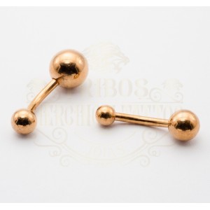 PIERCING UMBIGO BOLINHA LISO TITANIO