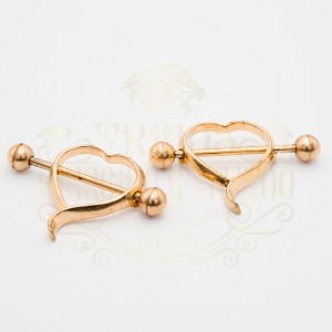 PIERCING MAMILO CORAÇÃO
