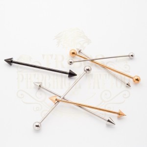 PIERCING TRANSVERSAL TITÂNIO TRADICIONAL