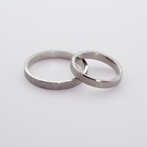 ALIANÇA AÇO ITALIANA DIAMANTADA 3M.M